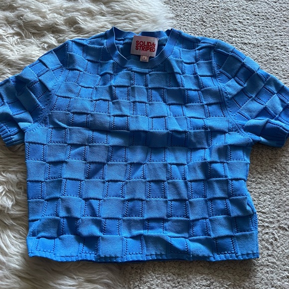 Solid and Stripe Top - Picture 1 of 3
